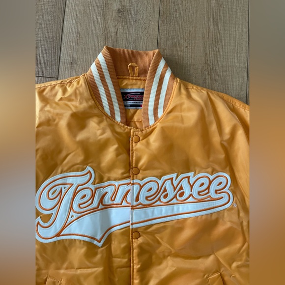 Vintage Tennessee volunteers Vols satin jacket large NCAA - Picture 3 of 6